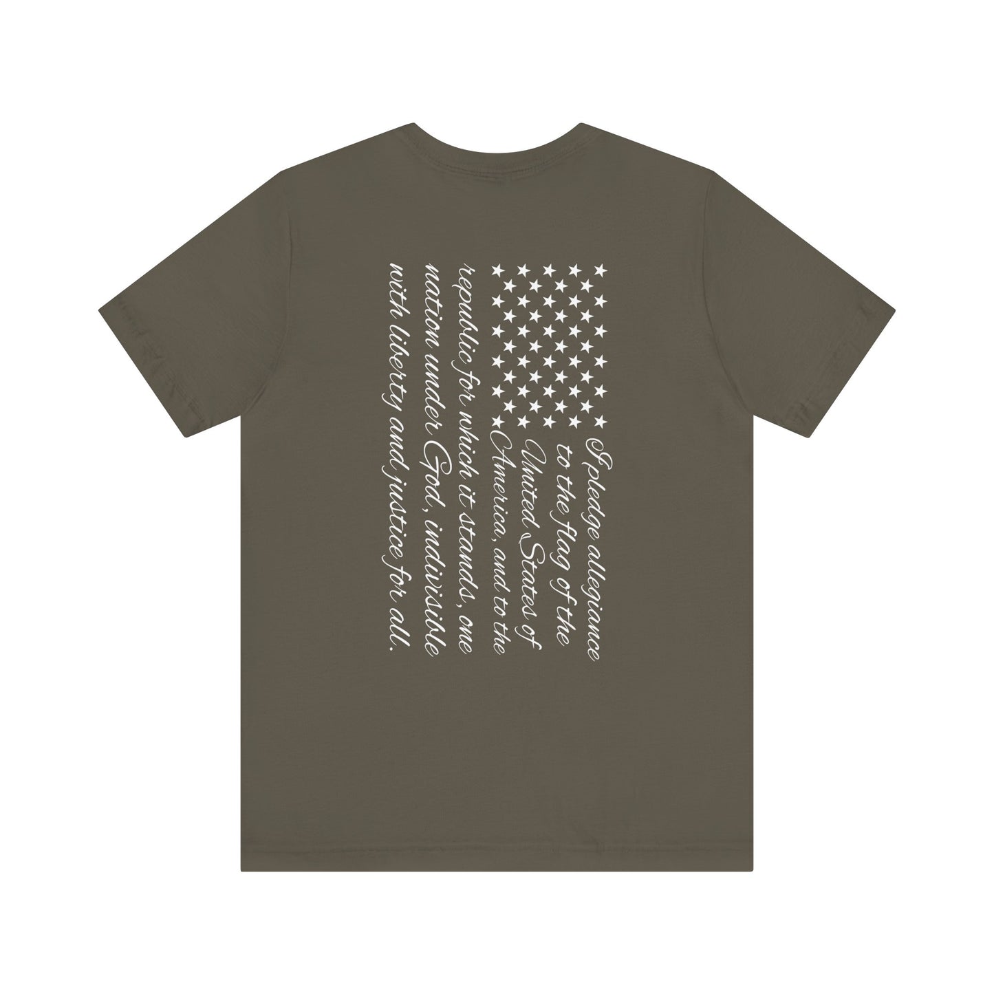 American Flag Pledge T-Shirt